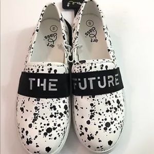 Kids ART CLASS “The Future" Splatter Sneakers